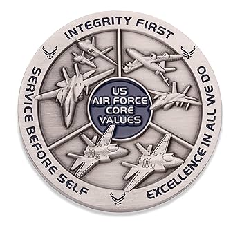 米空軍チャレンジコイン／Air Force Challenge Coin チャレンジコイン U.S.エアフォース 紋章 記念メダル Challenge
